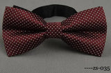 RBOCOTT Men's Bow Tie Gold Paisley Bowtie Business Wedding Bowknot Dot Blue And Black Bow Ties For Groom Party Accessories