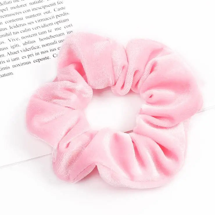 Velvet Scrunchie Women Girls Elastic Hair Rubber Bands Accessories Gum For Women Tie Hair Ring Rope Ponytail Holder Headdress