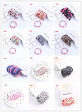 6PCS/Sett Cute Girls Elastic Hair Bands Scrunchies Ponytail Holder Rubber Bands Hair Ties Sweet Kids Hair Rope Hair Accessories