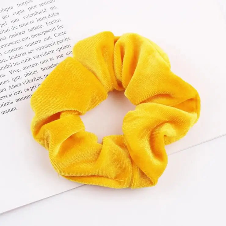 Velvet Scrunchie Women Girls Elastic Hair Rubber Bands Accessories Gum For Women Tie Hair Ring Rope Ponytail Holder Headdress
