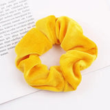 Velvet Scrunchie Women Girls Elastic Hair Rubber Bands Accessories Gum For Women Tie Hair Ring Rope Ponytail Holder Headdress