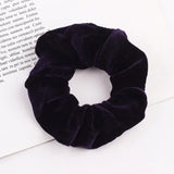 Velvet Scrunchie Women Girls Elastic Hair Rubber Bands Accessories Gum For Women Tie Hair Ring Rope Ponytail Holder Headdress