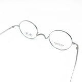 Pure Titanium Vintage 45mm Small Round Eyeglass Frames Full Rim Rx able Glasses