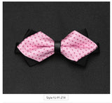 Men Bowtie Newest Butterfly Knot Mens Accessories Luxurious Bow Tie Black Cravat Formal Commercial Suit Wedding Ceremony Ties