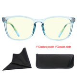 Blue Light Blocking Reading Glasses Women Stylish Square Readers Men UV Protection Magnifying Glasses Anti Glare 0 Degree