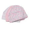 New Born Baby Boy Hats 3/5Pieces Cotton Baby Girls Hats Cartoon 0-6Months Unisex Soft Solid Color Infant Accessories
