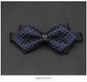 Men Bowtie Newest Butterfly Knot Mens Accessories Luxurious Bow Tie Black Cravat Formal Commercial Suit Wedding Ceremony Ties