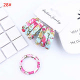 6PCS/Sett Cute Girls Elastic Hair Bands Scrunchies Ponytail Holder Rubber Bands Hair Ties Sweet Kids Hair Rope Hair Accessories