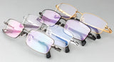 Full Rim Pure Titanium Eyeglasses Frame for Men Optical Glasses Frame Prescription Eyewear Spectacles 9867 Alloy Fashion Frame