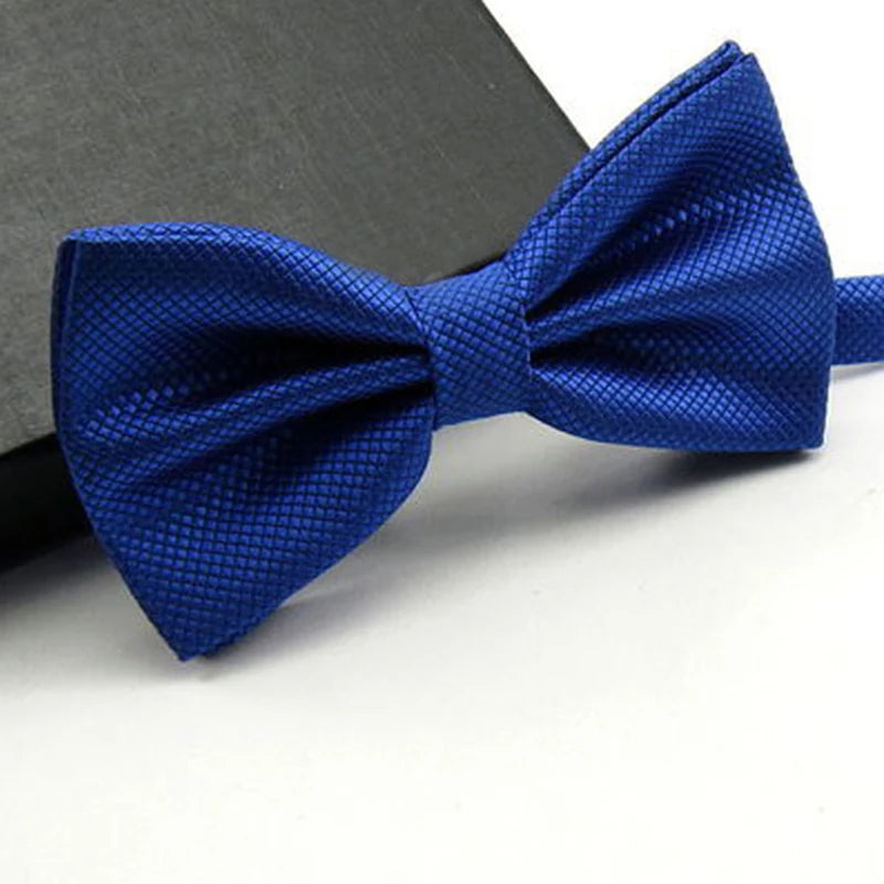 Mens Adult Bowtie Classic Fashion Wedding Party Formal Satin gift Plaids Multicolor Adjust Neck Bow tie Gravata New Clip-On