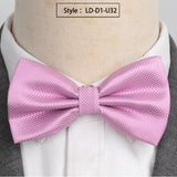 XGVOKH Men Ties Fashion Butterfly Party Wedding Bow Tie for Boys Girls Candy Solid Color Bowknot Wholesale Accessories Bowtie