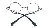 Pure Titanium Vintage 45mm Small Round Eyeglass Frames Full Rim Rx able Glasses