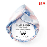 Korean Style Summer Lovely Hairband Women Hair Accessories Turban Twist Cross Headwrap Girl Floral Elastic Knotted Headwear