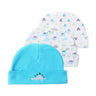 New Born Baby Boy Hats 3/5Pieces Cotton Baby Girls Hats Cartoon 0-6Months Unisex Soft Solid Color Infant Accessories
