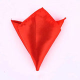 Satin Handkerchief For Men Candy Color Mens Suits Pocket Square Business Chest Towel Hanky Suit Napkin Solid  Sale