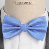 XGVOKH Men Ties Fashion Butterfly Party Wedding Bow Tie for Boys Girls Candy Solid Color Bowknot Wholesale Accessories Bowtie