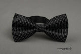 RBOCOTT Men's Bow Tie Gold Paisley Bowtie Business Wedding Bowknot Dot Blue And Black Bow Ties For Groom Party Accessories