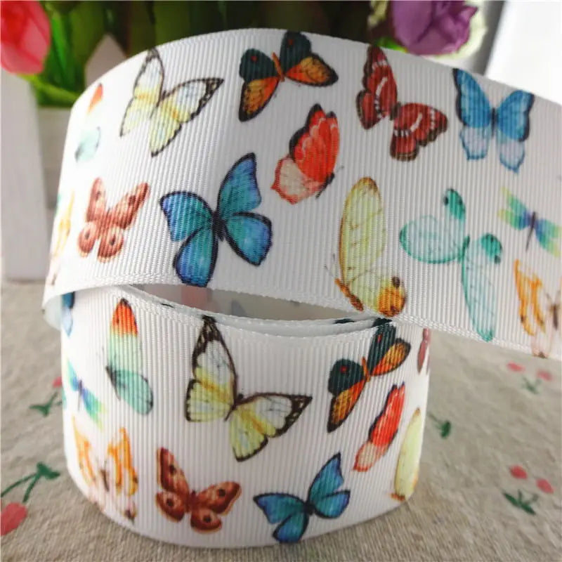 5 yards 1" 25mm,1-1/2" 38mm animals printed grosgrain ribbons DIY hair bows handmade materials,M18091904