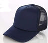 1 Piece Custom Logo Mesh Hats Men's Relaxation Hat Cheap Adult Adjustable Polyester Baseball Caps Students Hat Free Design