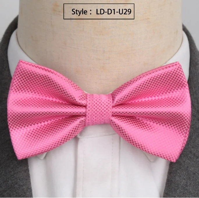 XGVOKH Men Ties Fashion Butterfly Party Wedding Bow Tie for Boys Girls Candy Solid Color Bowknot Wholesale Accessories Bowtie