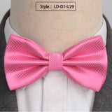 XGVOKH Men Ties Fashion Butterfly Party Wedding Bow Tie for Boys Girls Candy Solid Color Bowknot Wholesale Accessories Bowtie