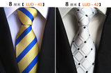 68 Colors NEW 8cm Tie for Man  Tie Luxury Striped Flower Business Neck Tie Suit Cravat Wedding Party Necktie Men Gift