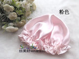 100% Mulberry Silk Nightcap Hair Styling Pure Silk Sleeping Hat Free Shipping