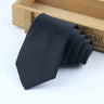 Formal Skinny Size Necktie 2.5inch Groom Gentleman Narrow Ties Men Wedding Party Polyester Gravata 6cm Width