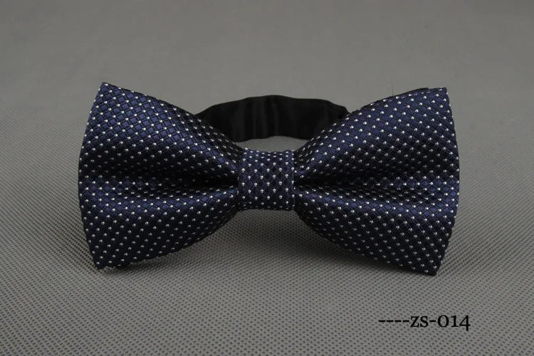 RBOCOTT Men's Bow Tie Gold Paisley Bowtie Business Wedding Bowknot Dot Blue And Black Bow Ties For Groom Party Accessories