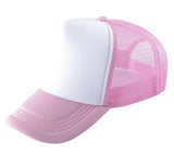 1 Piece Custom Logo Mesh Hats Men's Relaxation Hat Cheap Adult Adjustable Polyester Baseball Caps Students Hat Free Design