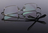 Handoer Men Eyeglasses Frame Pure Titanium Optical Glasses Prescription Spectacles Full Rim Eyewear Metal Frame Glasses Frame