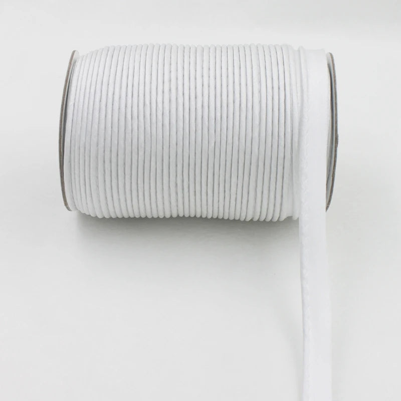 Polyester 1/2"(12mm) Piping Bias Cord Tape Bias Binding For DIY Garment Sewing And Trimming 25yard/roll