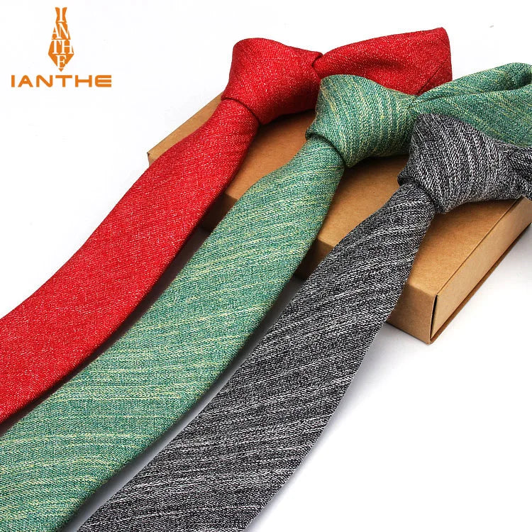 Luxury Men's Anchor Woven Pattern Ties for Men's Slim Neckties Polyester Jacquard Skinny Neck Tie Wedding Corbata Gravata Ties