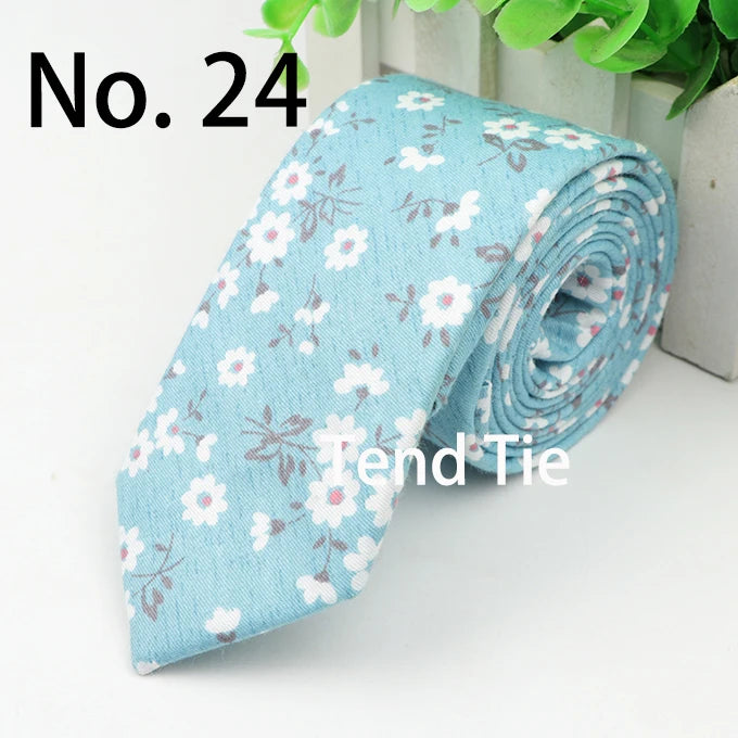 Cotton Men's Colourful Tie Duck Dog Fruit Flower Ties Narrow Kids Children Necktie Slim Skinny Cravate Narrow Thick Neckties