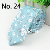 Cotton Men's Colourful Tie Duck Dog Fruit Flower Ties Narrow Kids Children Necktie Slim Skinny Cravate Narrow Thick Neckties