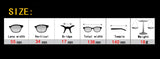 New Trimming Myopia Spectacle Optical Prescription Rimless Eyewear Frame Male Eyeglasses Pure Titanium Eye Glasses 097