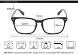 Blue Light Blocking Reading Glasses Women Stylish Square Readers Men UV Protection Magnifying Glasses Anti Glare 0 Degree