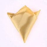 Satin Handkerchief For Men Candy Color Mens Suits Pocket Square Business Chest Towel Hanky Suit Napkin Solid  Sale