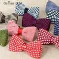 NEW Dots Children Bowtie Fashion Neckwear Adjustable Unisex Bow Tie for Boy and Girl Polyester Pre-Tied