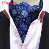 DANKEYISI High Quality Fashion Luxury Silk Printing Men Scarf Polka Dot Scarves Suit England Jacquard  Man Business Scarf