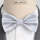 XGVOKH Men Ties Fashion Butterfly Party Wedding Bow Tie for Boys Girls Candy Solid Color Bowknot Wholesale Accessories Bowtie