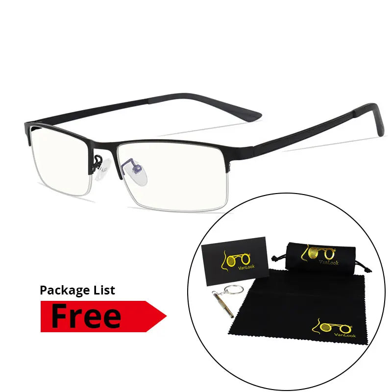 Men's Blue Light Blocking Glasses for Computer Eyeglasses Blaulicht Gaming Protection Blue Ray Goggles Anti Radiation Antiglare