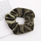 Velvet Scrunchie Women Girls Elastic Hair Rubber Bands Accessories Gum For Women Tie Hair Ring Rope Ponytail Holder Headdress