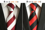 68 Colors NEW 8cm Tie for Man  Tie Luxury Striped Flower Business Neck Tie Suit Cravat Wedding Party Necktie Men Gift