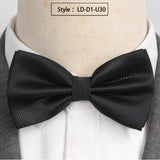 XGVOKH Men Ties Fashion Butterfly Party Wedding Bow Tie for Boys Girls Candy Solid Color Bowknot Wholesale Accessories Bowtie