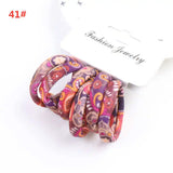 6PCS/Sett Cute Girls Elastic Hair Bands Scrunchies Ponytail Holder Rubber Bands Hair Ties Sweet Kids Hair Rope Hair Accessories