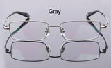 Handoer Men Eyeglasses Frame Pure Titanium Optical Glasses Prescription Spectacles Full Rim Eyewear Metal Frame Glasses Frame