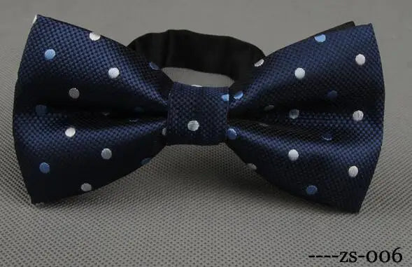 RBOCOTT Men's Bow Tie Gold Paisley Bowtie Business Wedding Bowknot Dot Blue And Black Bow Ties For Groom Party Accessories