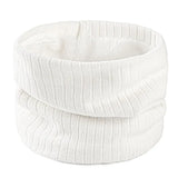 Winter Scarf for Men Fleece Ring Bandana Knitted Warm Solid Scarf Women Neck Warmer Thick Cashmere Hot Handkerchief Ski Mask