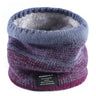 Winter Scarf for Men Fleece Ring Bandana Knitted Warm Solid Scarf Women Neck Warmer Thick Cashmere Hot Handkerchief Ski Mask